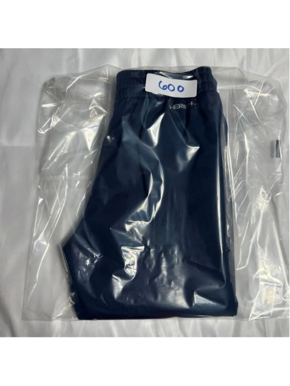 Boys Nike Therma-FIT Sweatpants 5-6YRS Navy Blue White